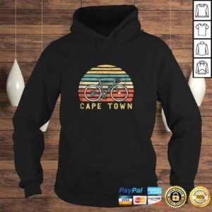 Hoodie Vintage Retro Bike Cape Town South Africa Shirt Cyclist