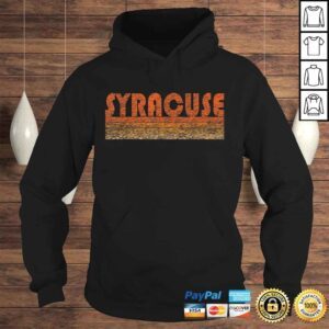 Hoodie Vintage Retro Syracuse NY Tee TShirt