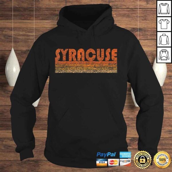 Vintage Retro Syracuse, NY Tee T-Shirt - Image 4