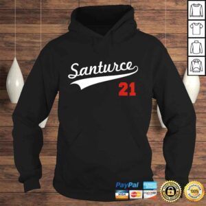 Hoodie Vintage Santurce 21 Puerto Rico Baseball Shirt for Men