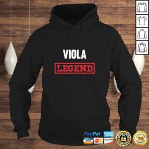 Hoodie Viola Legend Shirt Musical Instrument Violist Gift TShirt