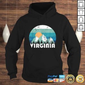 Hoodie Virginia State Retro Vintage Gift TShirt