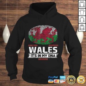 Hoodie Wales ITS IN MY DNA Welsh Flag Shirt