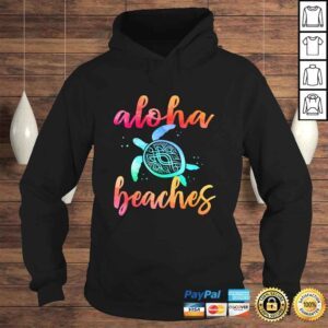 Hoodie Watercolor Aloha Beaches Turtle Shirt Hawaiin Sea Turtles Tshirt