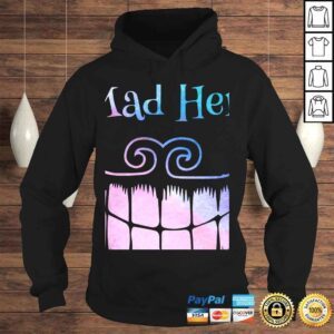 Hoodie Were all mad here husband Mens Alice Cat Hoody hoodie