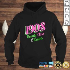 Hoodie Womens Alpha Pink Kappa Green 1908 TShirt