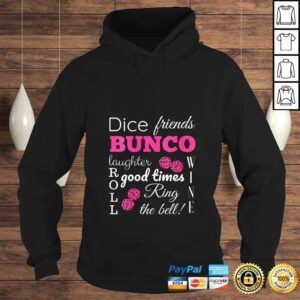 Hoodie Womens Bunco Dice Good Times Gift Top