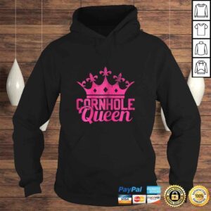 Hoodie Womens Cornhole Queen Shirt Corn Hole Shirt Funny Gift