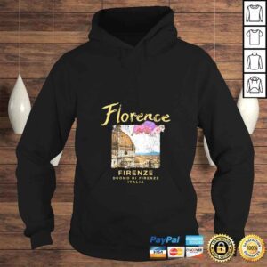 Hoodie Womens Florence ITALY Duomo di Firenze Italian Vintage TShirt 1