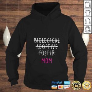 Hoodie Womens Foster Mom Adoption Tee TShirt