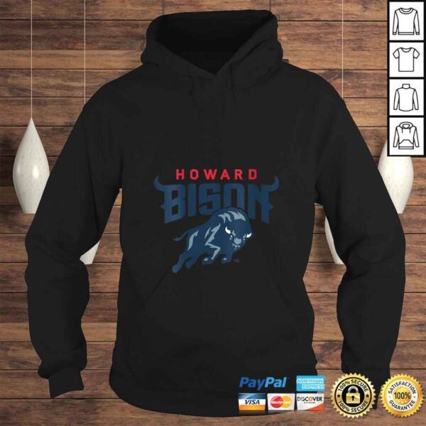 Womens Howard University Bison NCAA PPHOW01 T-shirt - Image 4