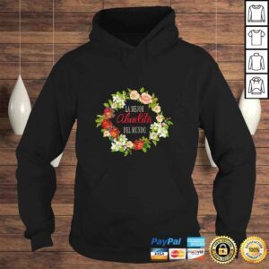 Hoodie Womens La Mejor Abuelita Del Mundo Shirts in Spanish for women