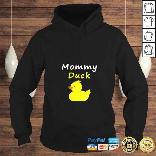 Womens Mommy Duck Rubber Duck Shirt - Image 4