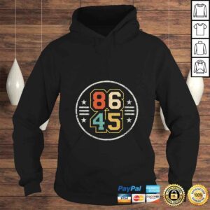 Hoodie Womens New Vintage Style 86 45 Anti Trump ImpeachmenTShirt