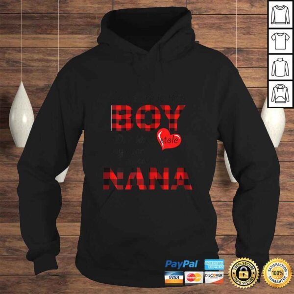 Womens This Boy Who Kinda Stole My Heart He Calls Me Nana Shirt - Image 4