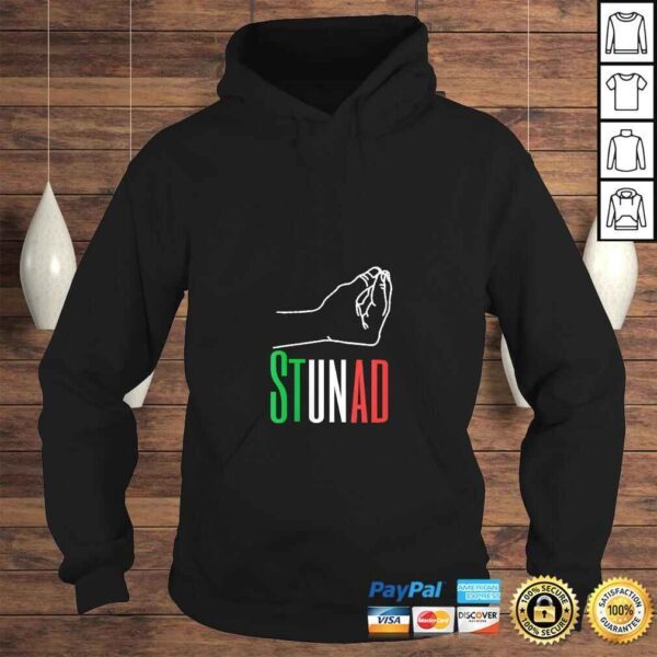 Womens Words in Italian Stunad Italian Funny Italy Shirt - Image 4