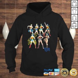 Hoodie Wonder Woman Decades Later VNeck TShirt