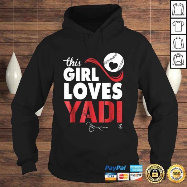 Yadier Molina This Girl Loves Shirt - Apparel - Image 4