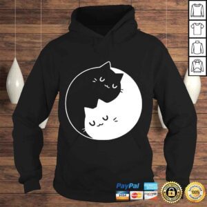 Hoodie Ying Yang Cats CaShirt