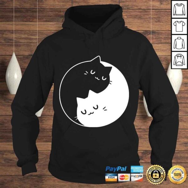 Ying Yang Cats CaShirt - Image 4