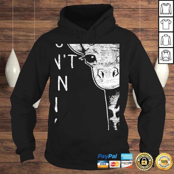 You Aren't Even On My Level Giraffe Hoodie - Image 4