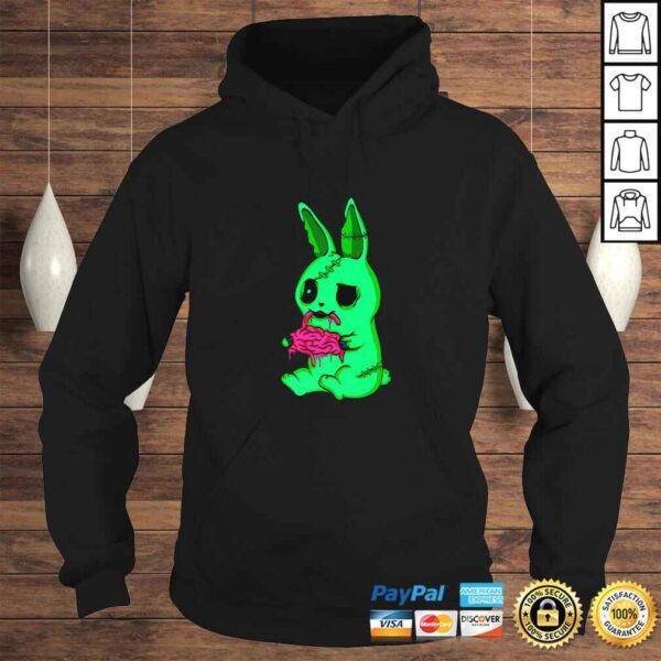 Zombie Bunny Halloween Costume Shirt Dead Rabbit Gift - Image 4