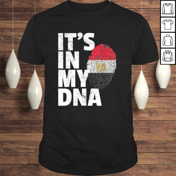 IT'S IN MY DNA Egypt Egyptian Flag Shirt Men Women Kids TShirt Gift