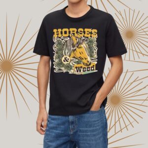 Ian Munsick Horses & Weed T-Shirtt