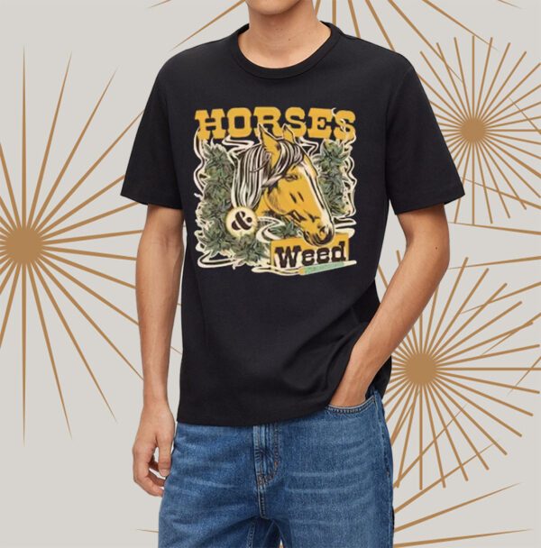 Ian Munsick Horses & Weed T-Shirtt