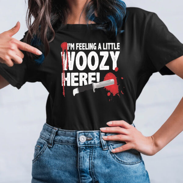 I’m Feeling A Little Woozy Here Scream Halloween TShirt