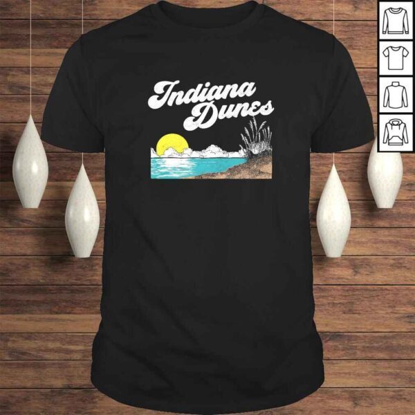 Indiana Dunes National Park Retro Vintage 80's TShirt Gift