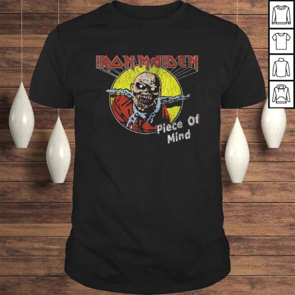 Iron Maiden Vintage Piece of Mind TShirt Gift