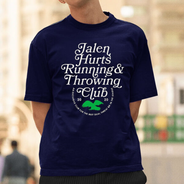 Jalen Hurts R & T Club Pocket T-Shirts