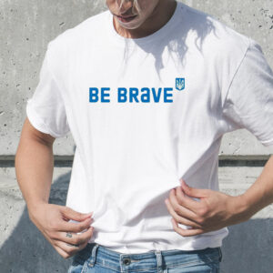 Jessica Berlin Be Brave Ukraine T-Shirt