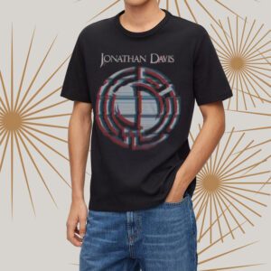 Jonathan Davis Glitch Initials T-Shirt