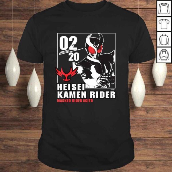 Kamen Rider Agito Heisei Rider Anniversary Shirt