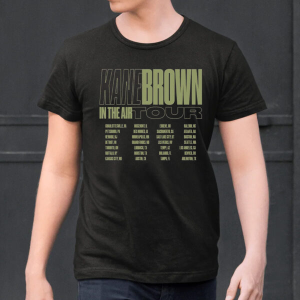 Kane Brown Unisex In The Air Tour Shirt