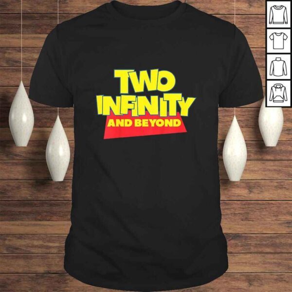 Kids Second Birthday, Two Infinity And Beyond Tee, 2nd Birthday T-shirt