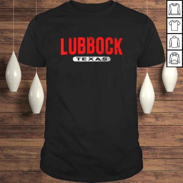 LUBBOCK TX TEXAS Funny USA City Roots Custom Vintage TShirt