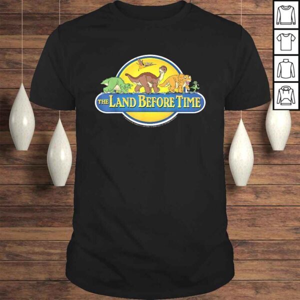 Land Before Time Retro Logo TShirt