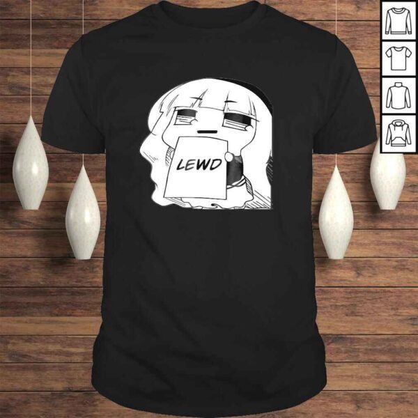 Lewd Anime Funny Dank Meme Otaku 90s TShirt Gift