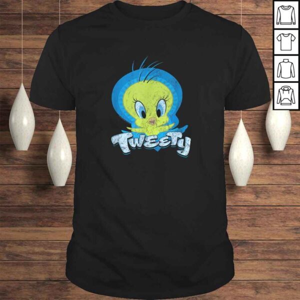 Looney Tunes Tweety Swirl Tee Shirt