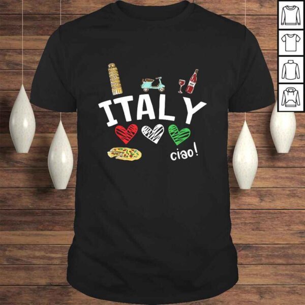 Love Italy and Everything Italian Culture T-shirt