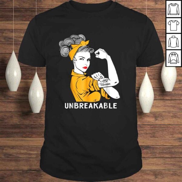 MS Warrior Unbreakable Shirt Multiple Sclerosis Awareness