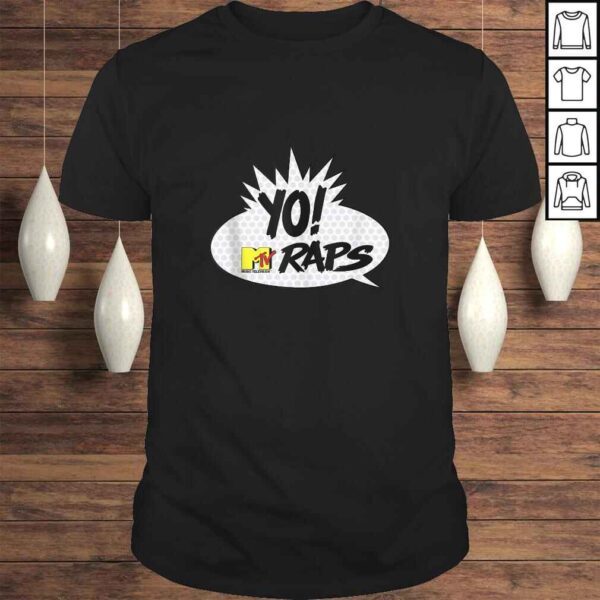 MTV YO! MTV Raps Comic Book Talk Bubble Shirt