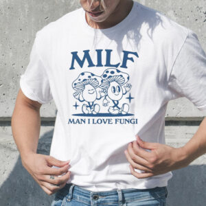 Man I Love Fungi, Aesthetic Cartoon T-shirt