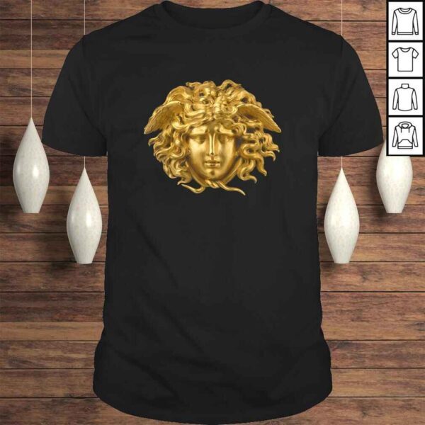 Medusa Head Snake Hair Greek mythology Monster Gift TShirt