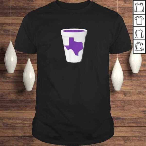 Mens Texas Lean Screw Styrofoam Cup T-shirt