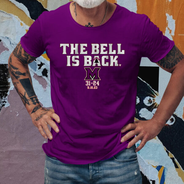 Miami Redhawks The Bell Is Back T-Shirt