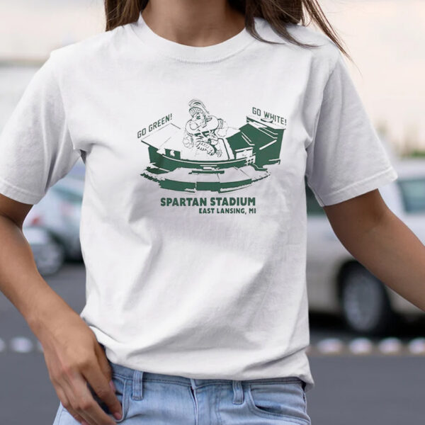 Michigan State Spartans Football Stadium TShirt